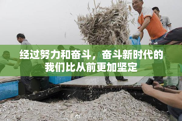 经过努力和奋斗，奋斗新时代的我们比从前更加坚定