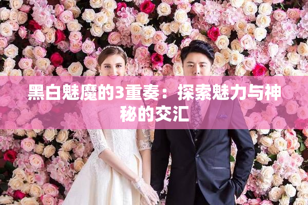 黑白魅魔的3重奏：探索魅力与神秘的交汇
