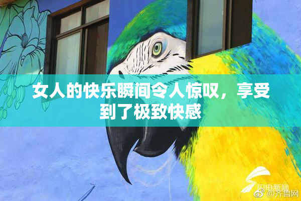 女人的快乐瞬间令人惊叹，享受到了极致快感
