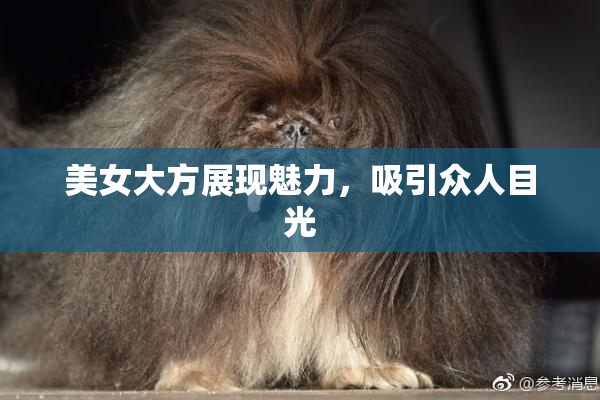 美女大方展现魅力，吸引众人目光