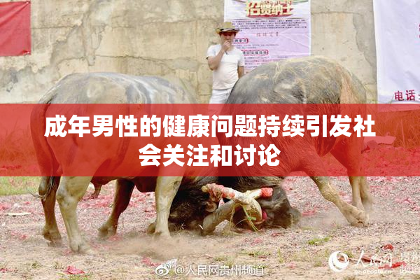 成年男性的健康问题持续引发社会关注和讨论