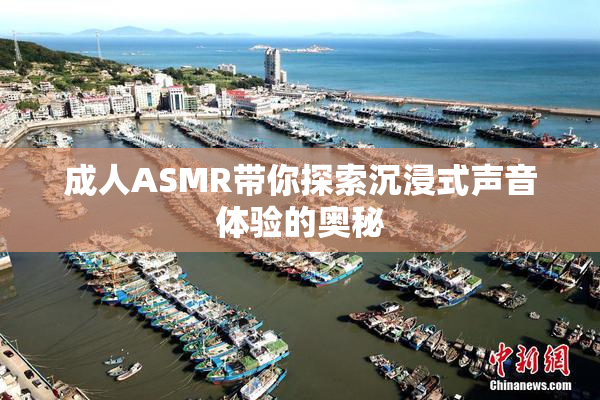 成人ASMR带你探索沉浸式声音体验的奥秘