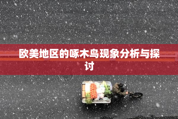 欧美地区的啄木鸟现象分析与探讨