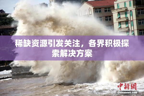 稀缺资源引发关注，各界积极探索解决方案