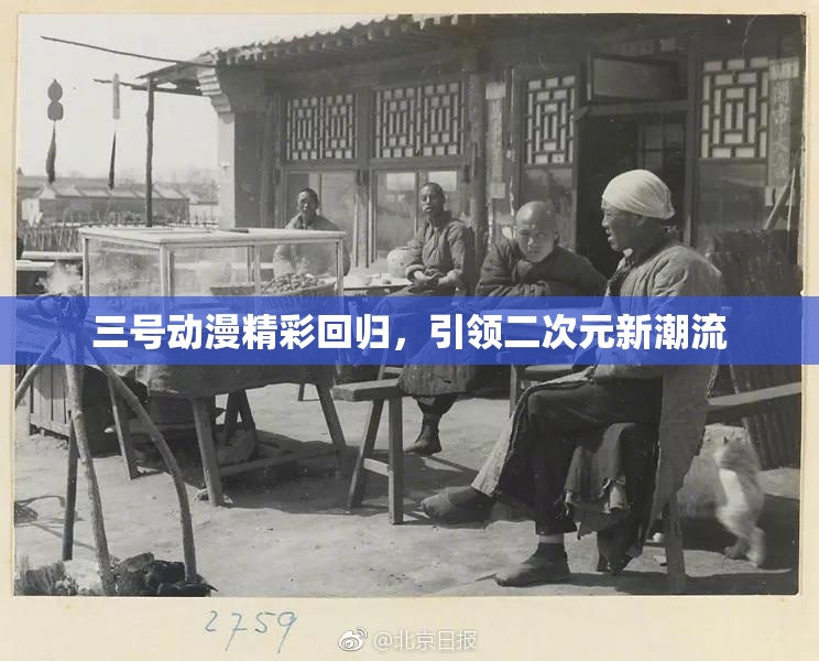 三号动漫精彩回归，引领二次元新潮流