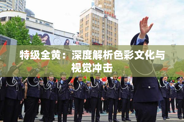 特级全黄：深度解析色彩文化与视觉冲击