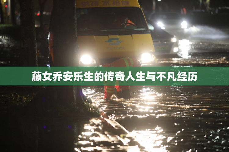 藤女乔安乐生的传奇人生与不凡经历