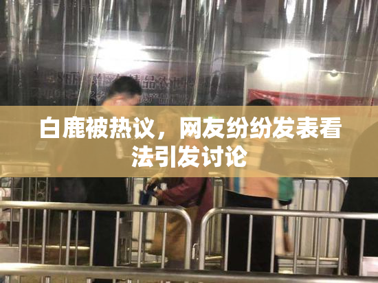 白鹿被热议，网友纷纷发表看法引发讨论
