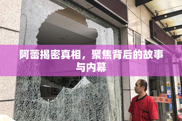 阿蕾揭密真相，聚焦背后的故事与内幕