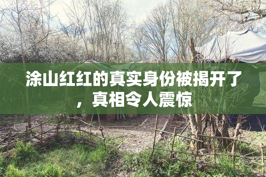 涂山红红的真实身份被揭开了，真相令人震惊