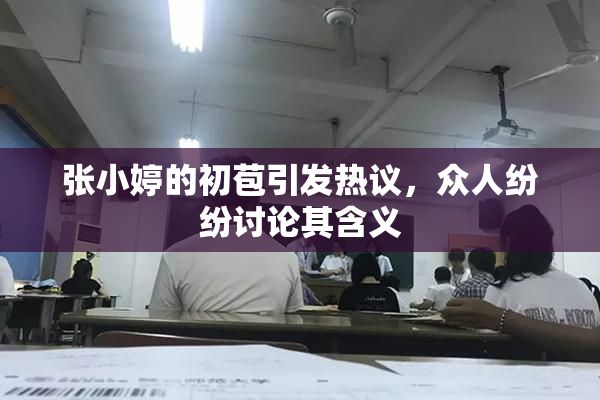 张小婷的初苞引发热议，众人纷纷讨论其含义