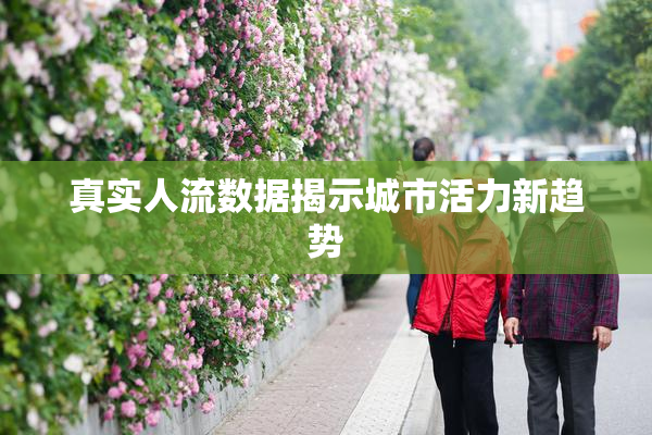 真实人流数据揭示城市活力新趋势