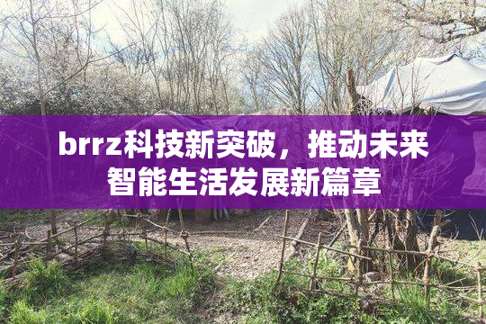 brrz科技新突破，推动未来智能生活发展新篇章
