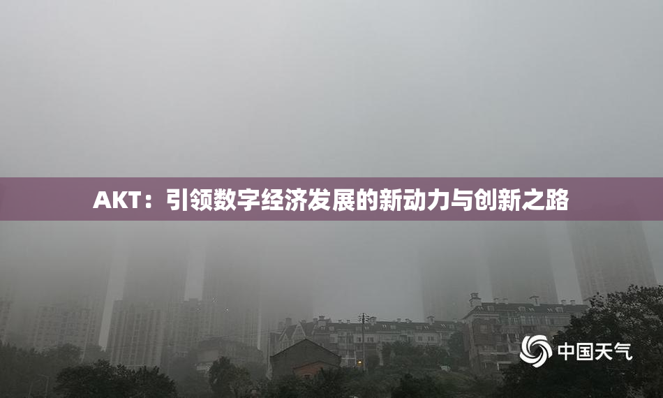 AKT：引领数字经济发展的新动力与创新之路