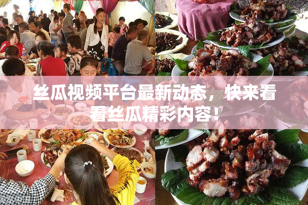 丝瓜视频平台最新动态，快来看看丝瓜精彩内容！
