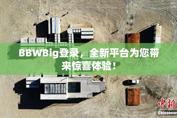 BBWBig登录，全新平台为您带来惊喜体验！