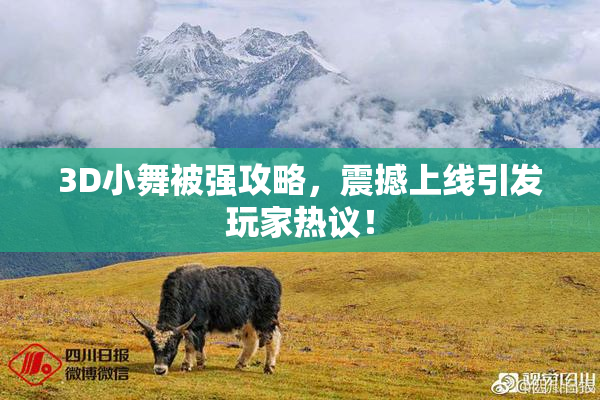 3D小舞被强攻略，震撼上线引发玩家热议！