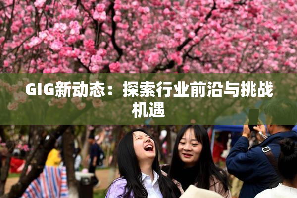GIG新动态：探索行业前沿与挑战机遇