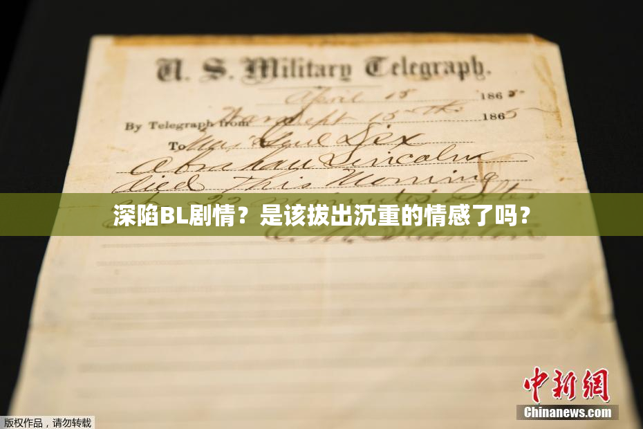 深陷BL剧情？是该拔出沉重的情感了吗？