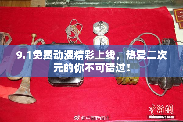 9.1免费动漫精彩上线，热爱二次元的你不可错过！