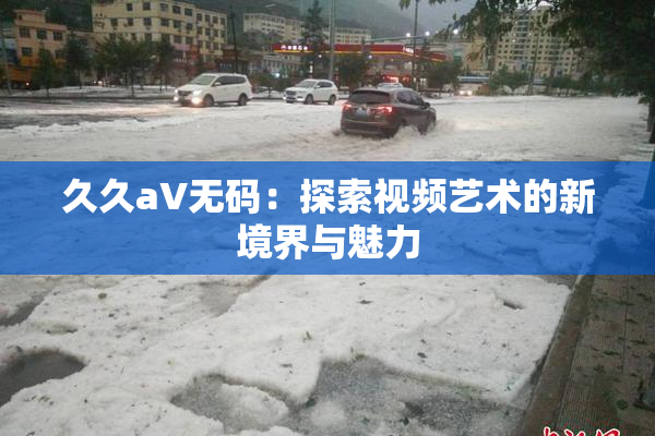 久久aV无码：探索视频艺术的新境界与魅力