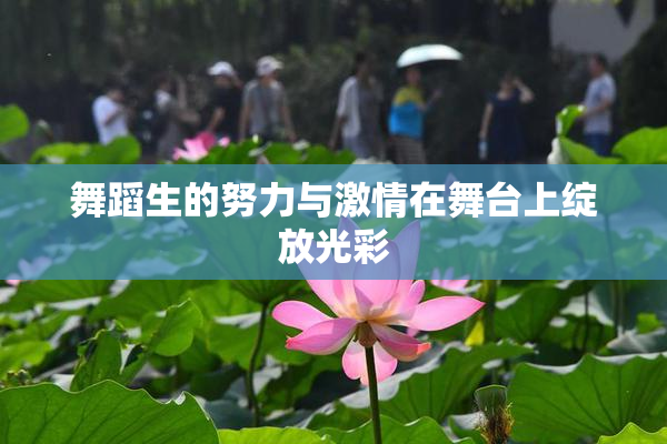 舞蹈生的努力与激情在舞台上绽放光彩