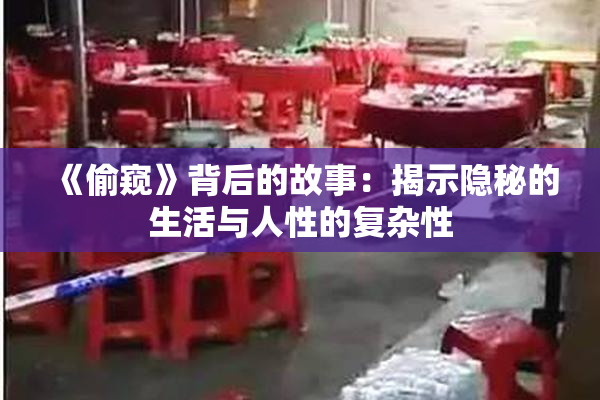 《偷窥》背后的故事：揭示隐秘的生活与人性的复杂性