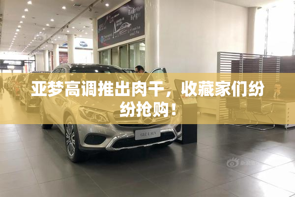 亚梦高调推出肉干，收藏家们纷纷抢购！