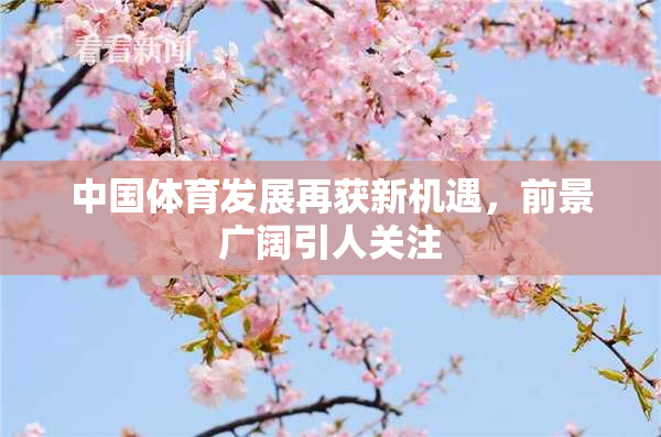 中国体育发展再获新机遇，前景广阔引人关注