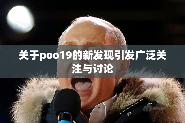 关于poo19的新发现引发广泛关注与讨论