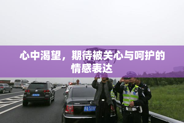 心中渴望，期待被关心与呵护的情感表达