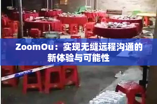 ZoomOu：实现无缝远程沟通的新体验与可能性
