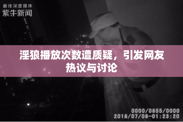 淫狼播放次数遭质疑，引发网友热议与讨论