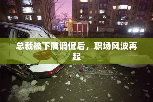 总裁被下属调侃后，职场风波再起