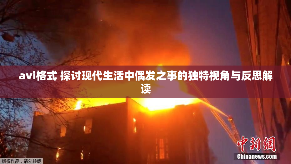 avi格式 探讨现代生活中偶发之事的独特视角与反思解读