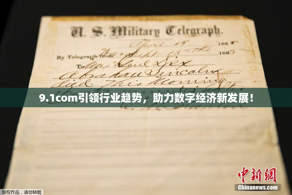 9.1com引领行业趋势，助力数字经济新发展！