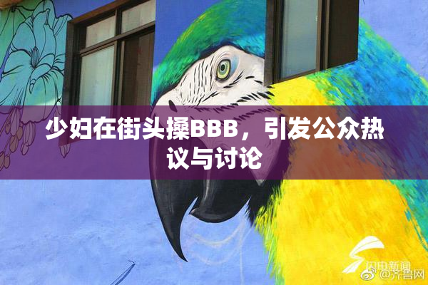 少妇在街头搡BBB，引发公众热议与讨论