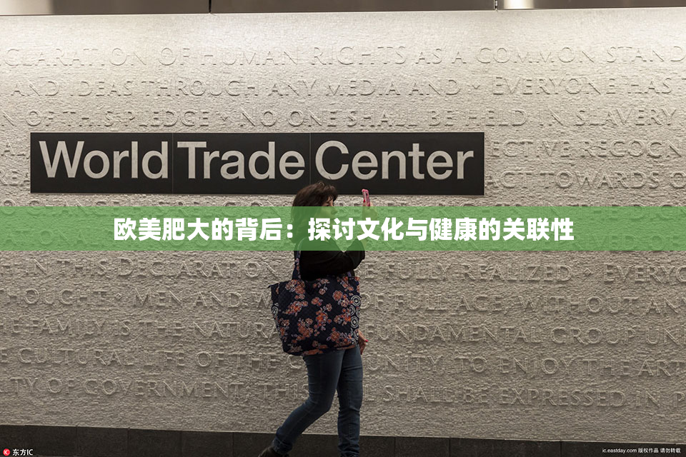 欧美肥大的背后：探讨文化与健康的关联性