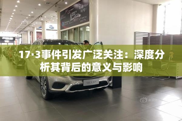17·3事件引发广泛关注：深度分析其背后的意义与影响