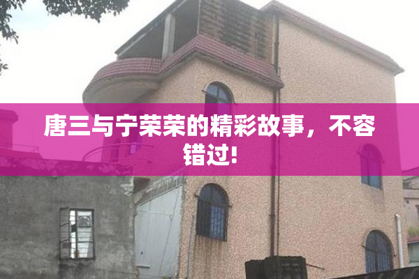 唐三与宁荣荣的精彩故事，不容错过!
