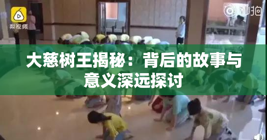 大慈树王揭秘：背后的故事与意义深远探讨