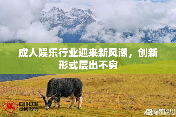 成人娱乐行业迎来新风潮，创新形式层出不穷