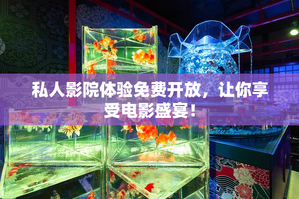 私人影院体验免费开放，让你享受电影盛宴！