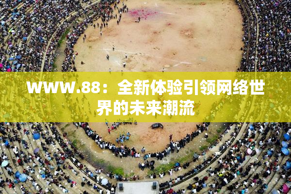 WWW.88：全新体验引领网络世界的未来潮流