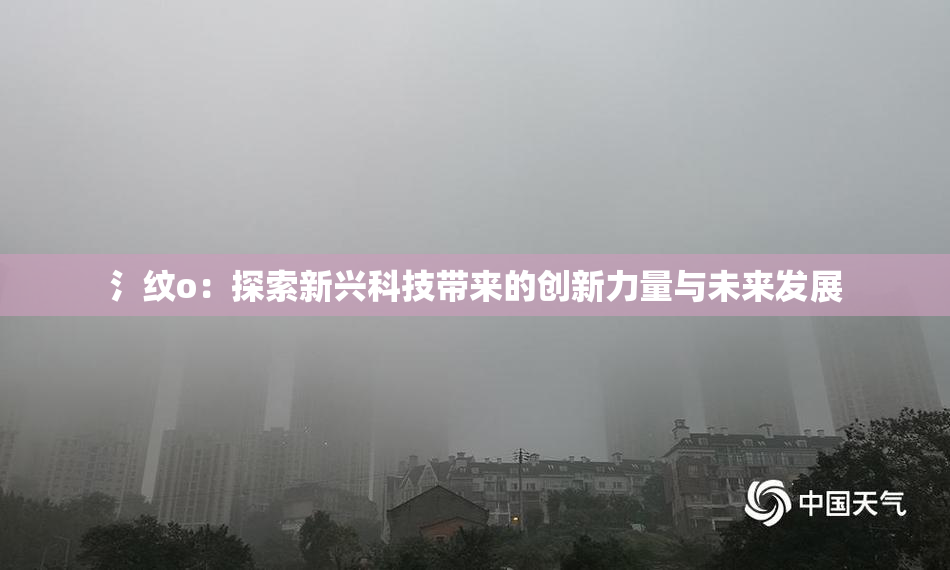 氵纹o：探索新兴科技带来的创新力量与未来发展
