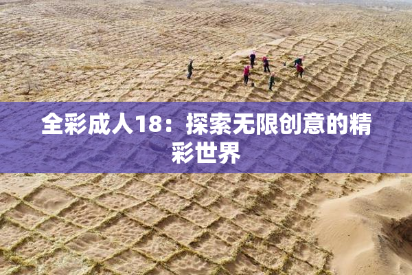 全彩成人18：探索无限创意的精彩世界
