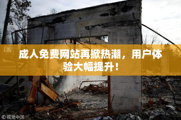成人免费网站再掀热潮，用户体验大幅提升！