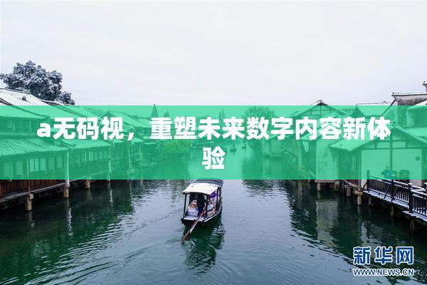 a无码视，重塑未来数字内容新体验