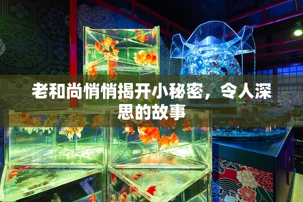 老和尚悄悄揭开小秘密，令人深思的故事