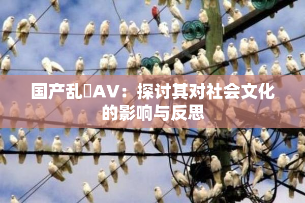 国产乱婬AV：探讨其对社会文化的影响与反思